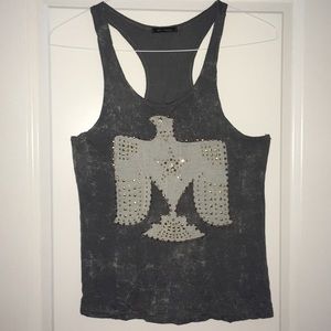 The Classic Eagle Studded Tank Top